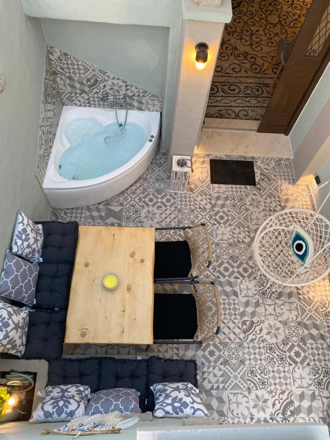 Kyrangelo Traditional House With Outdoor Jacuzzi Koskinou  Buitenkant foto